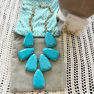 Kendra Scott Harlow Necklace in Turquoise Magnesite